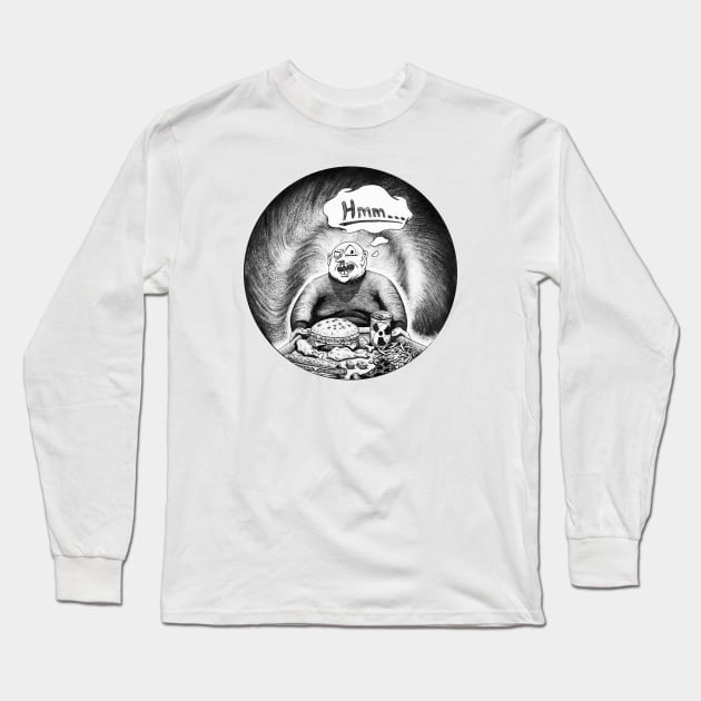 Fastfood Long Sleeve T-Shirt by Akman